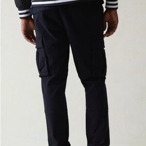 PacSun Men's Dark Cargo Pants slim 98% cotton 2% spandex